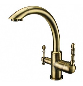 Смеситель под фильтр Zorg ZR 314 YF-11 BR Clear Water, бронза