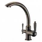 Смеситель под фильтр Zorg ZR 314 YF-33-Antique Clear Water, антик