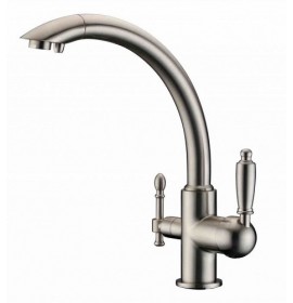 Смеситель под фильтр Zorg ZR 314 YF-33-Satin Clear Water, сатин