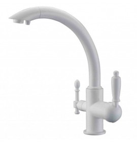 Смеситель под фильтр Zorg ZR 314 YF-33 White Clear Water, Белый