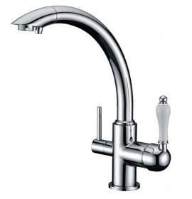 Смеситель под фильтр Zorg ZR 314 YF-50 Clear Water, хром