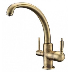 Смеситель под фильтр Zorg ZR 315 YF-33 BR Clear Water, бронза