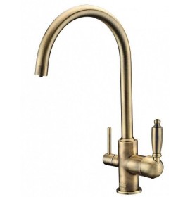Смеситель под фильтр Zorg ZR 317 YF-33 BR Clear Water, бронза