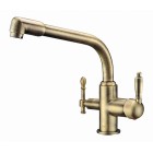 Смеситель под фильтр Zorg ZR 319 YF-33 BR Clear Water, бронза
