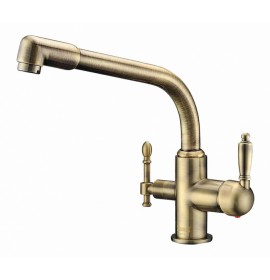 Смеситель под фильтр Zorg ZR 319 YF-33 BR Clear Water, бронза
