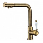 Смеситель под фильтр Zorg ZR 320 YF-50 BR Clear Water, бронза