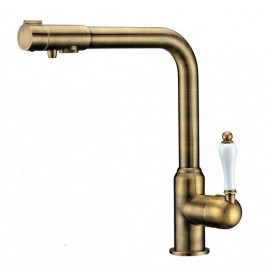Смеситель под фильтр Zorg ZR 320 YF-50 BR Clear Water, бронза