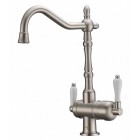Смеситель под фильтр Zorg ZR 326 YF-Nickel Clear Water, никель