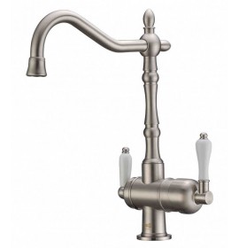 Смеситель под фильтр Zorg ZR 326 YF-Nickel Clear Water, никель