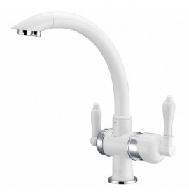 Смеситель под фильтр Zorg ZR 327 YF Clear Water, хром/Белый