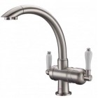 Смеситель под фильтр Zorg ZR 327 YF Nickel Clear Water, никель
