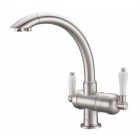 Смеситель под фильтр Zorg ZR 327 YF Satin Clear Water, сатин
