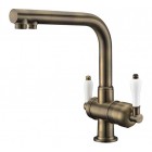 Смеситель под фильтр Zorg ZR 328 YF Antique Clear Water, антик