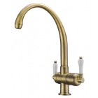 Смеситель под фильтр Zorg ZR 329 YF BR Clear Water, бронза
