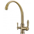 Смеситель под фильтр Zorg ZR 330 YF-33 BR Clear Water, бронза