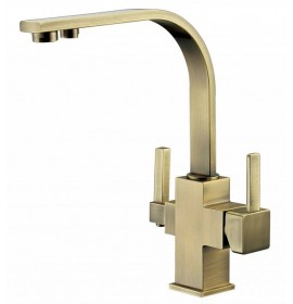 Смеситель под фильтр Zorg ZR 332 YF BR Clear Water, бронза