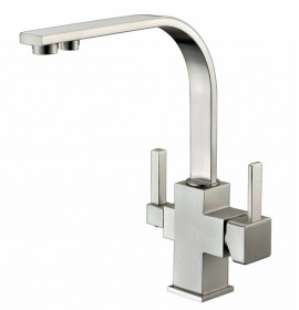 Смеситель под фильтр Zorg ZR 332 YF Nickel Clear Water, никель