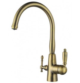 Смеситель под фильтр Zorg ZR 333 YF-33 BR Clear Water, бронза
