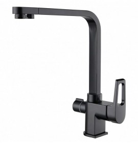 Смеситель под фильтр Zorg ZR 334 YF-Black Clear Water, Черный