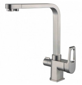 Смеситель под фильтр Zorg ZR 334 YF Satin Clear Water, сатин