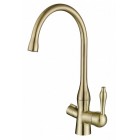 Смеситель под фильтр Zorg ZR 339 BR Clear Water, бронза