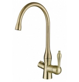 Смеситель под фильтр Zorg ZR 339 BR Clear Water, бронза