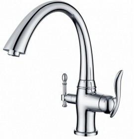 Смеситель под фильтр Zorg ZR 340 YF Clear Water, хром