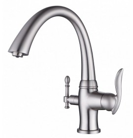 Смеситель под фильтр Zorg ZR 340 YF Satin Clear Water, сатин