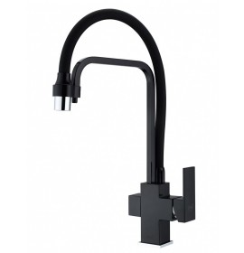 Смеситель под фильтр Zorg ZR 341-6 YF Black Clear Water, Черный