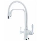Смеситель под фильтр Zorg ZR 342-8 YF White Clear Water, Белый