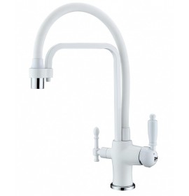 Смеситель под фильтр Zorg ZR 342-8 YF White Clear Water, Белый