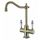 Смеситель под фильтр Zorg ZR 344 YF BR Clear Water, бронза