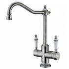 Смеситель под фильтр Zorg ZR 344 YF STEEL Clear Water