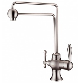 Смеситель под фильтр Zorg ZR 345 YF Nickel Clear Water