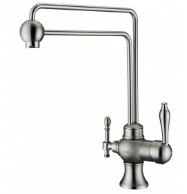 Смеситель под фильтр Zorg ZR 345 YF STEEL Clear Water