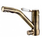 Смеситель под фильтр Zorg ZR 400 KF-46-BR Clear Water, бронза