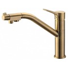 Смеситель под фильтр Zorg ZR 401 KF BR Clear Water, бронза